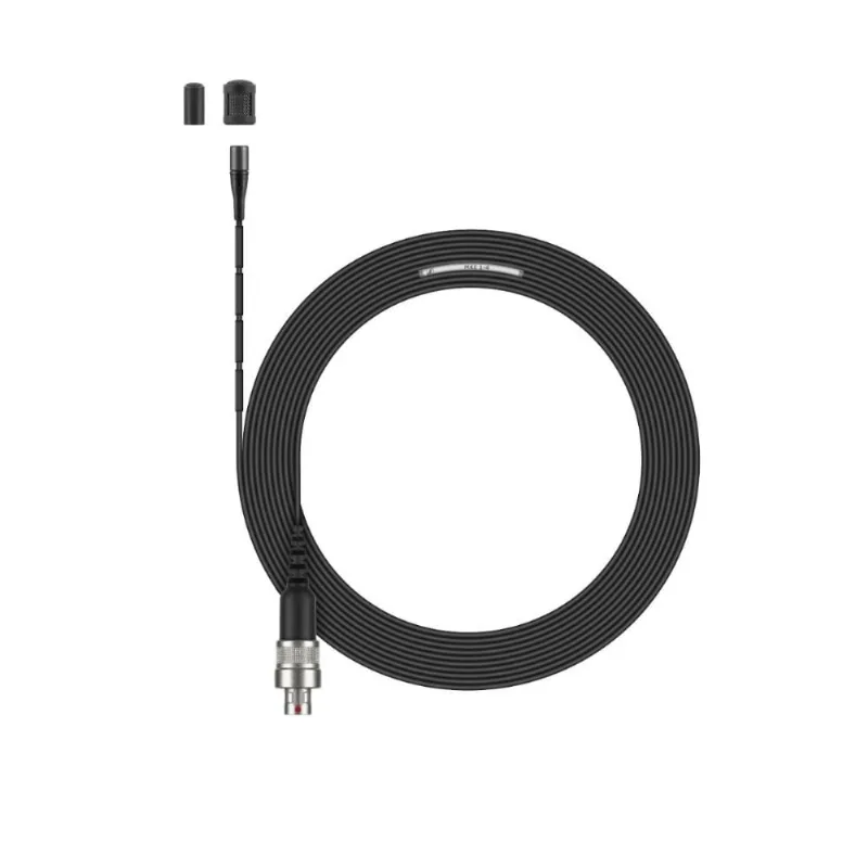 Microfone de Grampo Omnidirecional MKE 1-4 com Cabo 1,6m e Conector 3 Pinos Sennheiser - 501715CMV 501715CMV