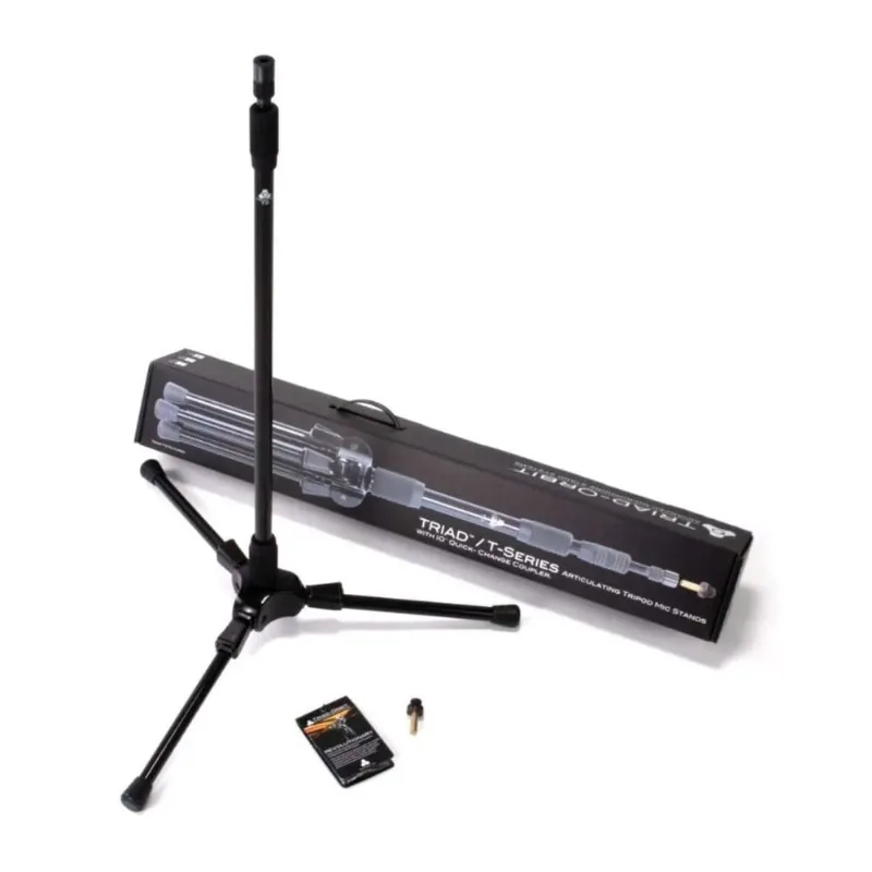 Pedestal Tripé Profissional com Rodízios + Sistema IO Quick-Release Triad-Orbit - T2C T2CMV