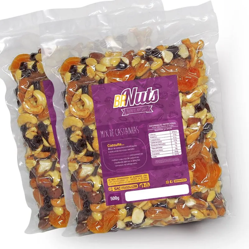 Mix de Frutas e Castanhas - 1 Kg