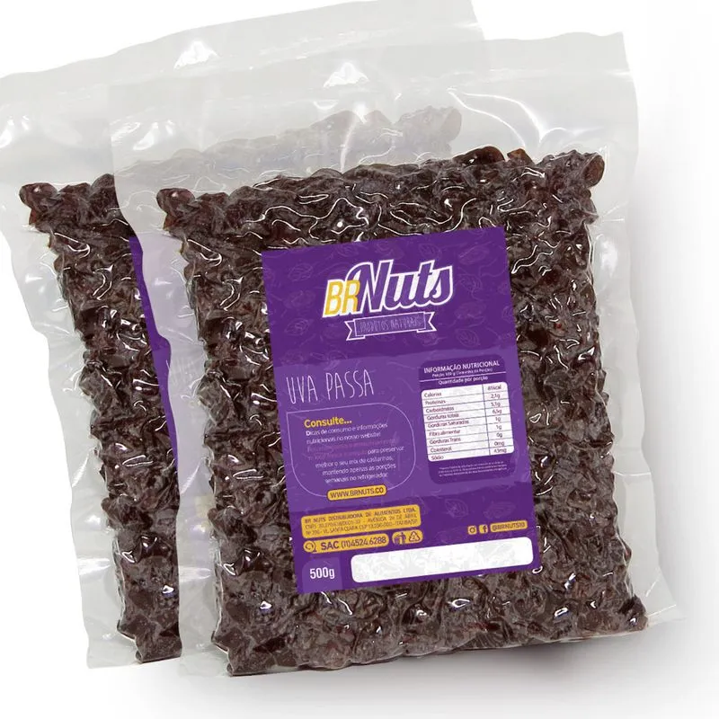 Uva Passa Preta - 1 Kg