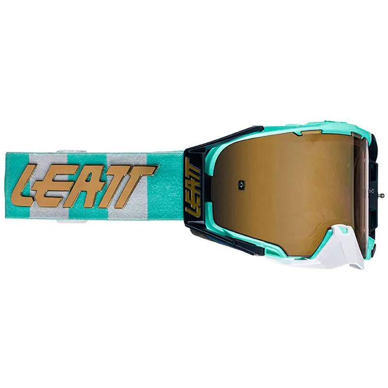 Óculos Leatt Velocity 6.5 Iriz Ice/Dourado