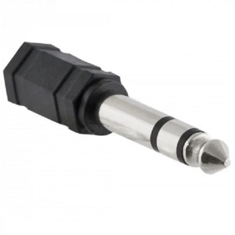 Plug Adaptador P2 Para P10 Estéreo Trs