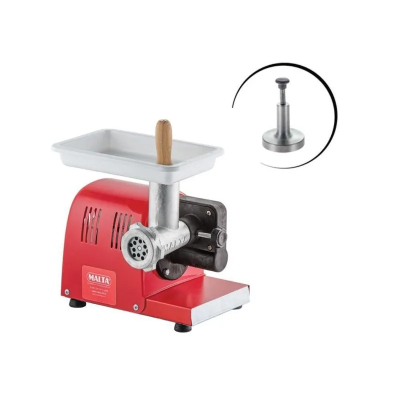 Moedor De Carne Elétrico + Modelador De Hambúrguer