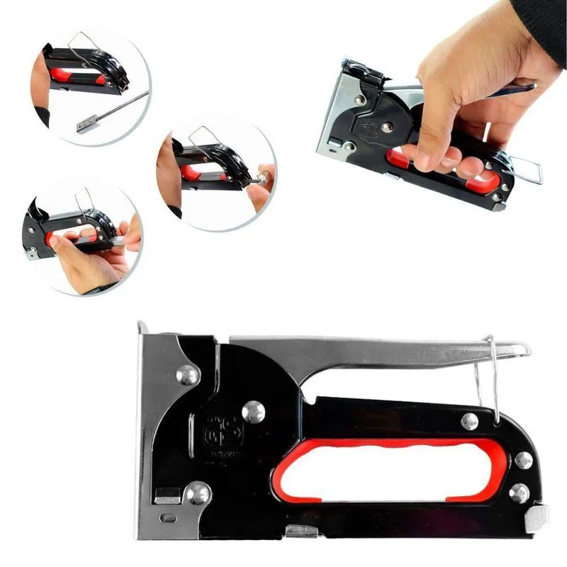 Grampeador Para Tapeceiro Para Grampos De 04mm 06mm E 08mm