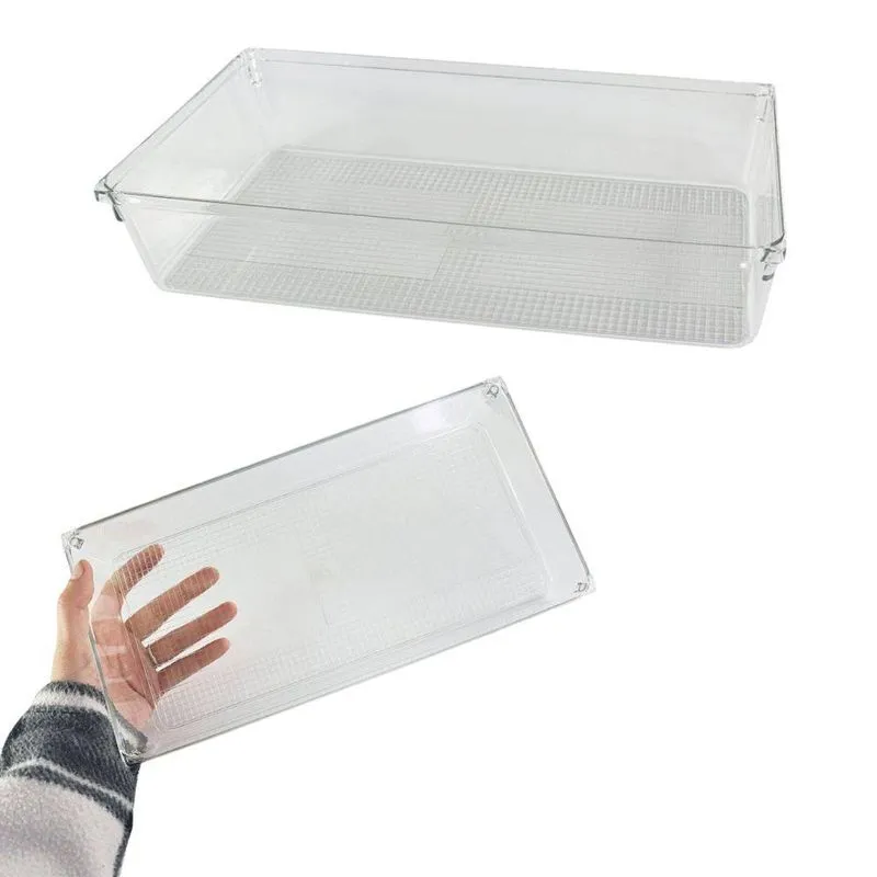 Organizador Multiuso Gaveta Transparente 30cm X 15cm
