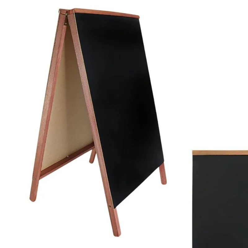 Cavalete Negro Ideal Para Propaganda Dupla Face 50cm X 70cm