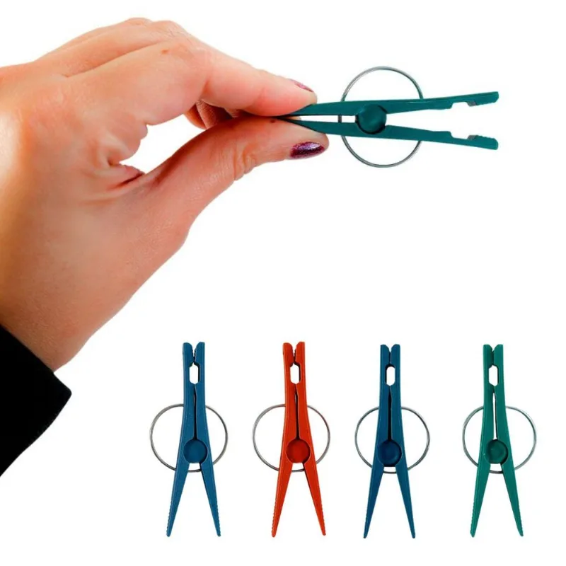 Conjunto De Prendedores De Roupas Com 24 Unidades Resistente