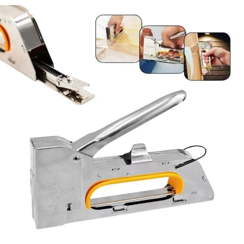 Grampeador Multifuncional Para Grampos 4mm A 8mm Tapeçaria