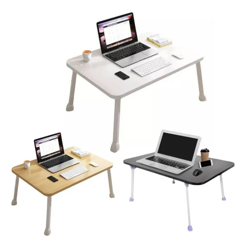 Mesa Para Notebook Ou Refeições Multiuso Com Pé Dobrável
