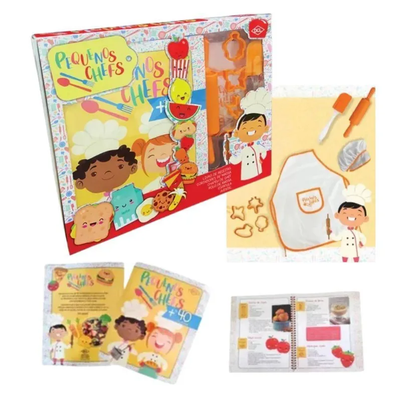 Livro De Receitas Pequenos Chefs 80 Receitas Com Utensílios