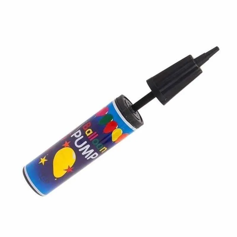 Bomba De Ar Mini Manual Para Encher Balão Bexiga Infláveis