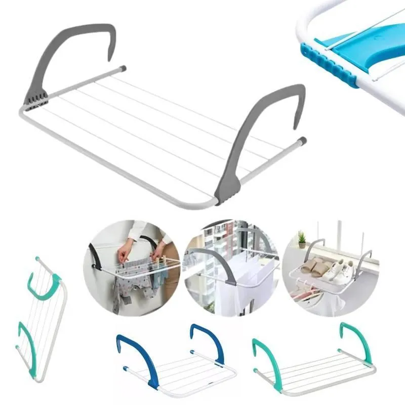 Varal Portátil Portas Janela Seca Roupa Apartamento Prático