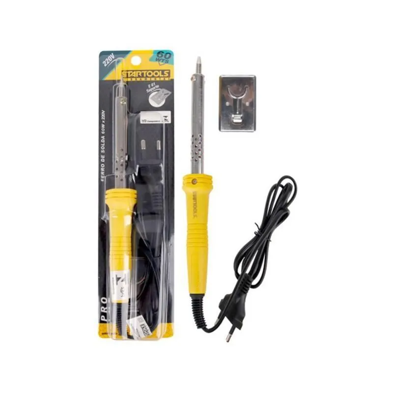 Ferro De Solda 220v Aquecimento Rápido 60w Ponta Fina