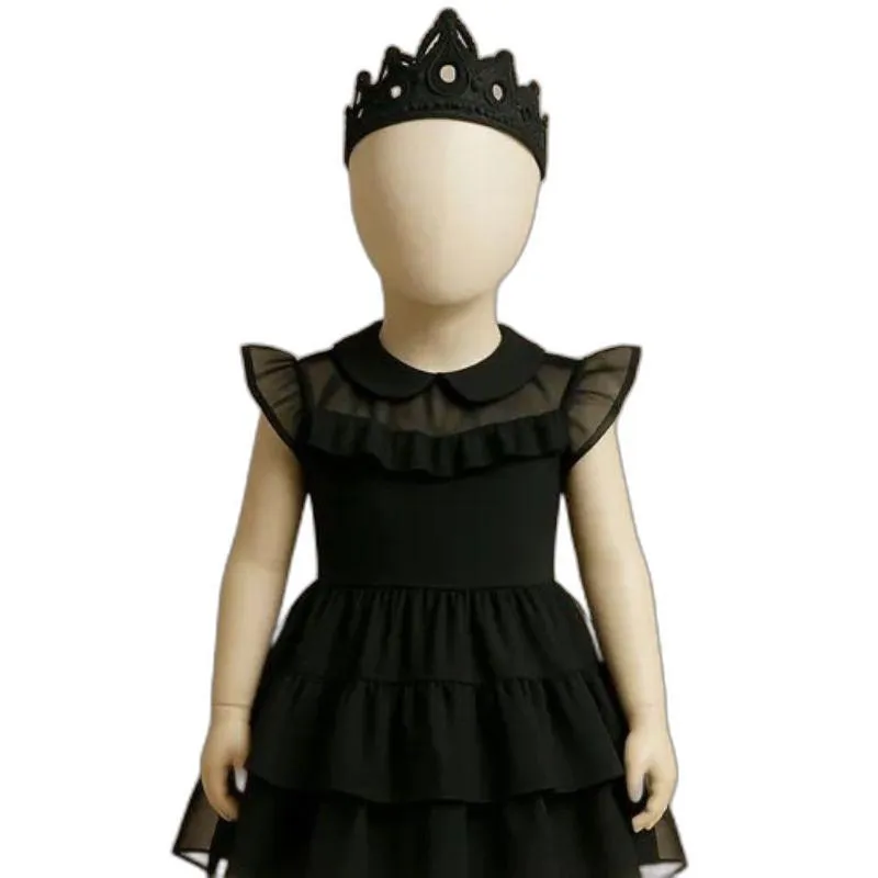 Kit Infantil Fantasia Princesa Bruxinha M De 06 A 08 Anos