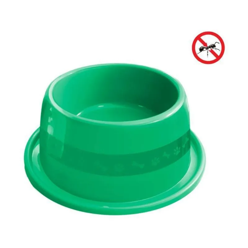 Kit 10 Comedouro Bebedouro Verde Cães E Gatos 1000ml