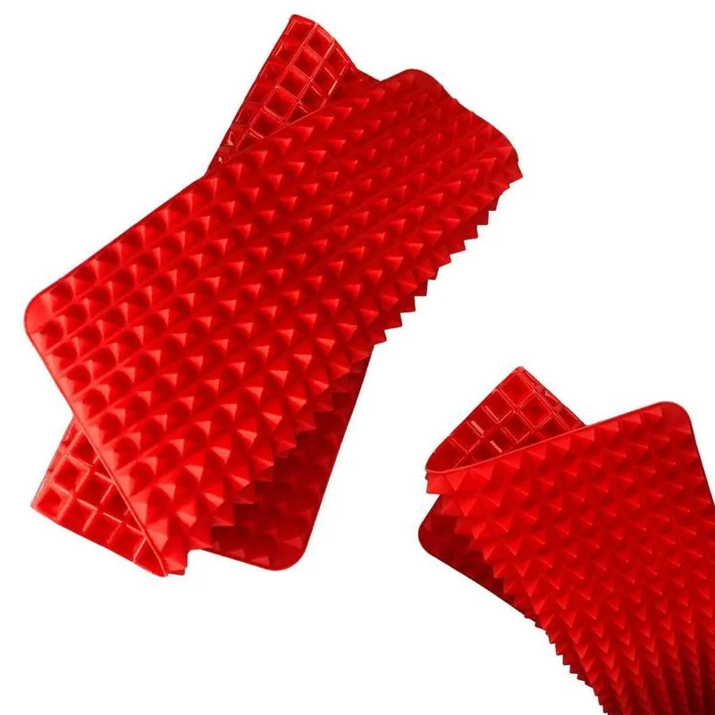 Kit 03 Tapete Culinário Forno Silicone Churrasco Micro Ondas