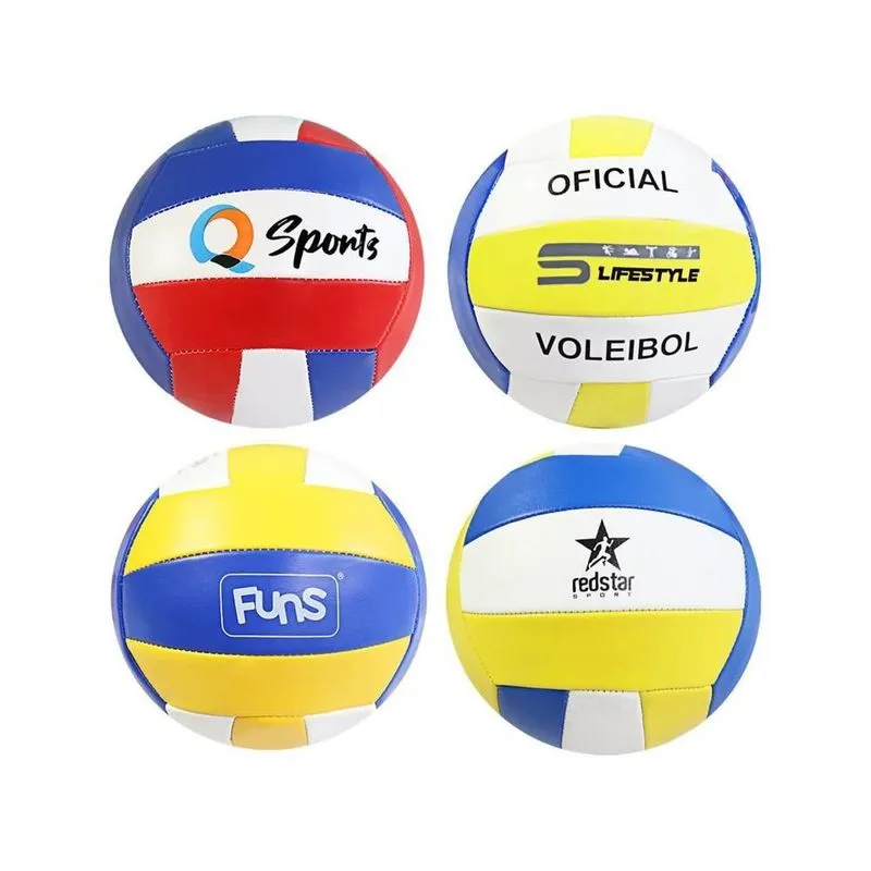 Kit 03 Bola De Vôlei Praia Quadra Tamanho Oficial Resistente