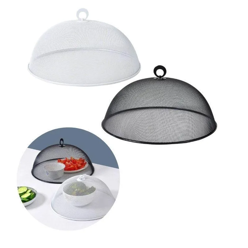 Tela Protetora Para Alimentos Metal Redonda 29,5cm Diâmetro