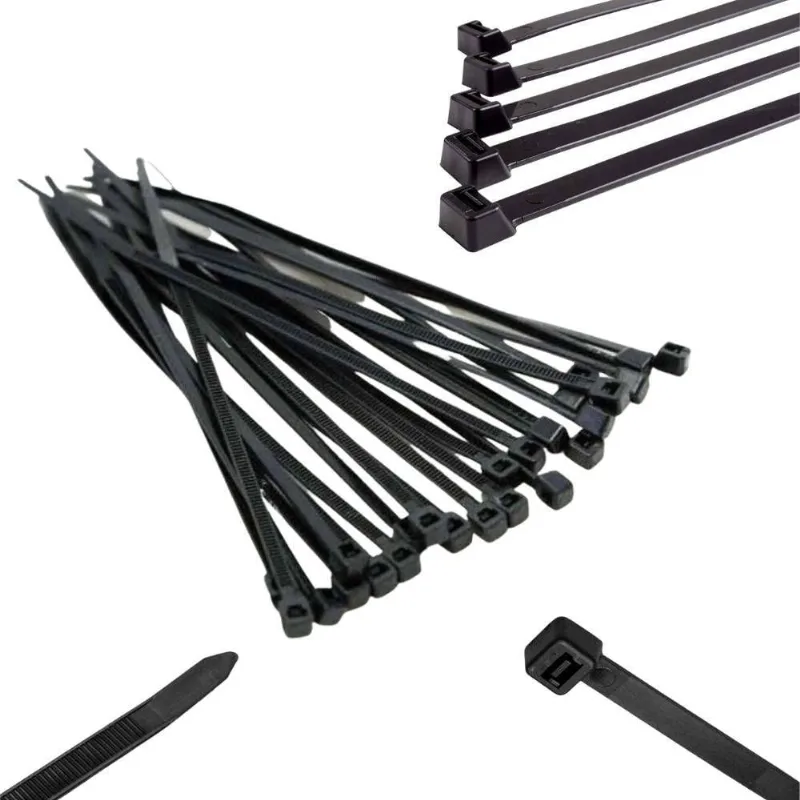 Kit 50 Cintas Plástica 40x7,6 Fita Braçadeira Cinta Herman