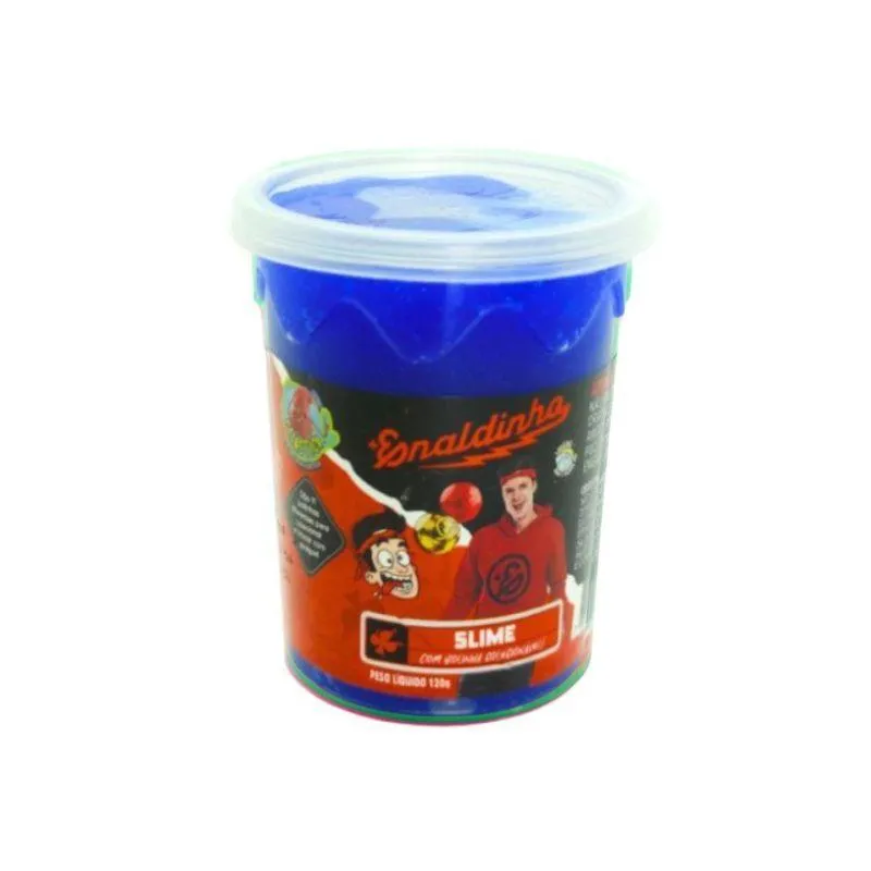 Slime Gelástica Enaldinho 120 Gramas Atóxica Super Maleável