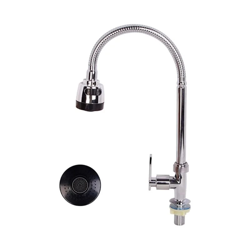 Torneira Gourmet de Cozinha para Bancada com Ducha Giratória