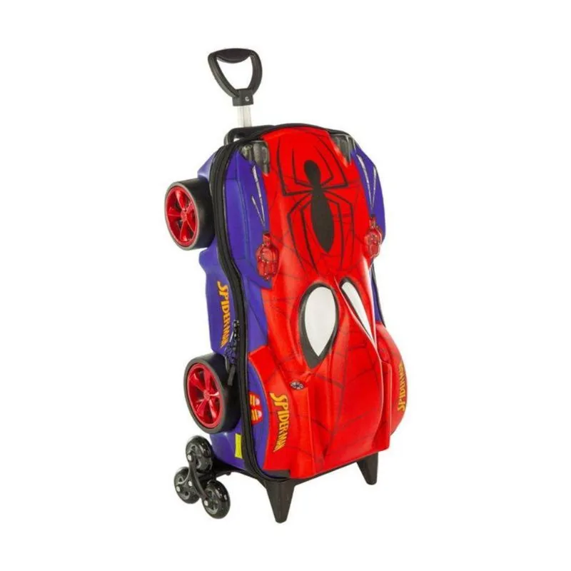 Mala De Viagem Infantil Com Rodinha Homem Aranha 3d