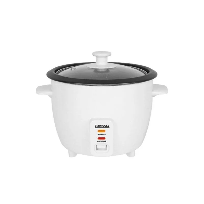 Panela de Arroz Elétrica Startools 1,3L 400W Branco 110V