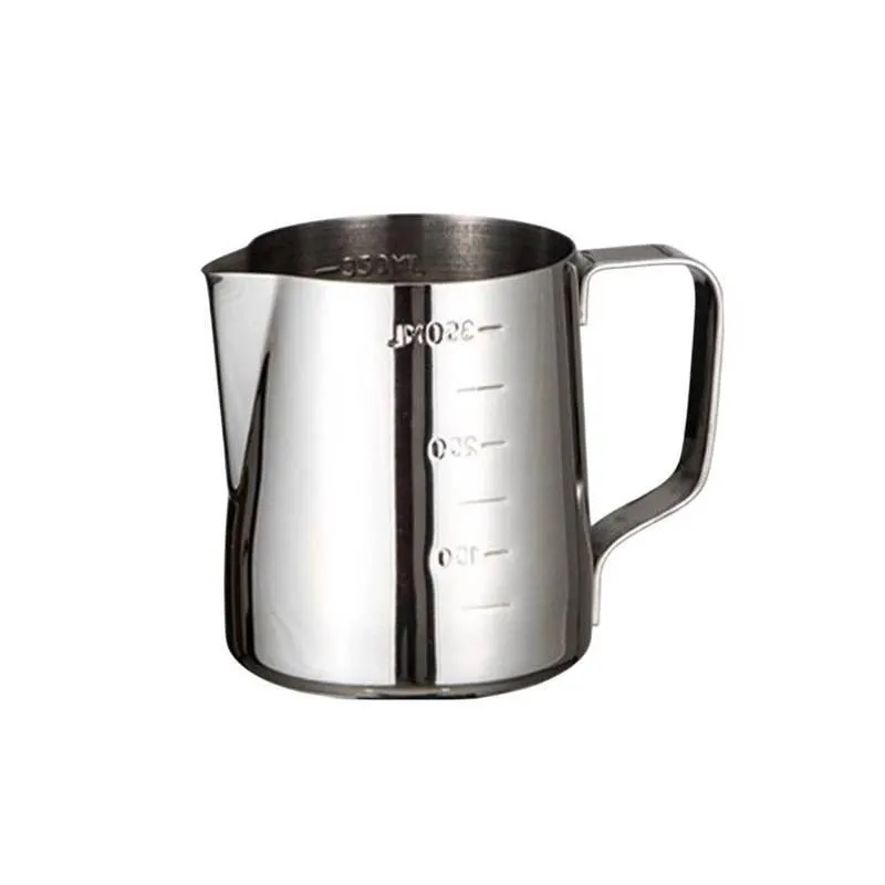 Jarra De Aço Inox 350ml Multiuso Barista Para Leite Chá Café