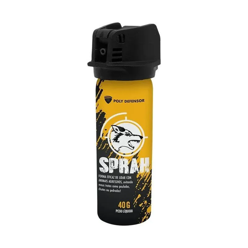 Spray Repelente De Proteção Contra Animais Hostis 40 Gramas