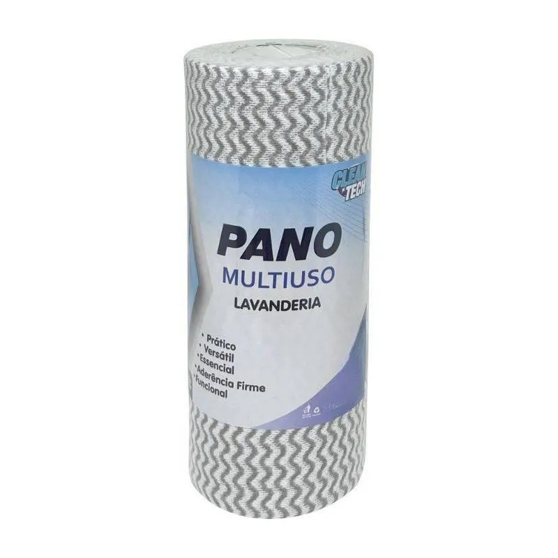 Kit 10 Rolos De Pano Total 2000 Folhas Para Limpeza Multiuso