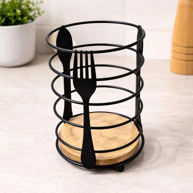 Porta Talher Decorado 16cm Cozinha Bares E Restaurantes