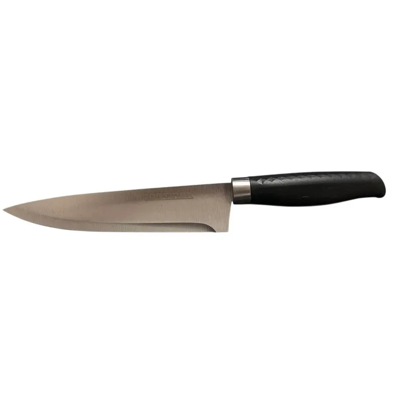 Faca Chef 33cm Lâmina em Aço inox Profissional Corte Preciso