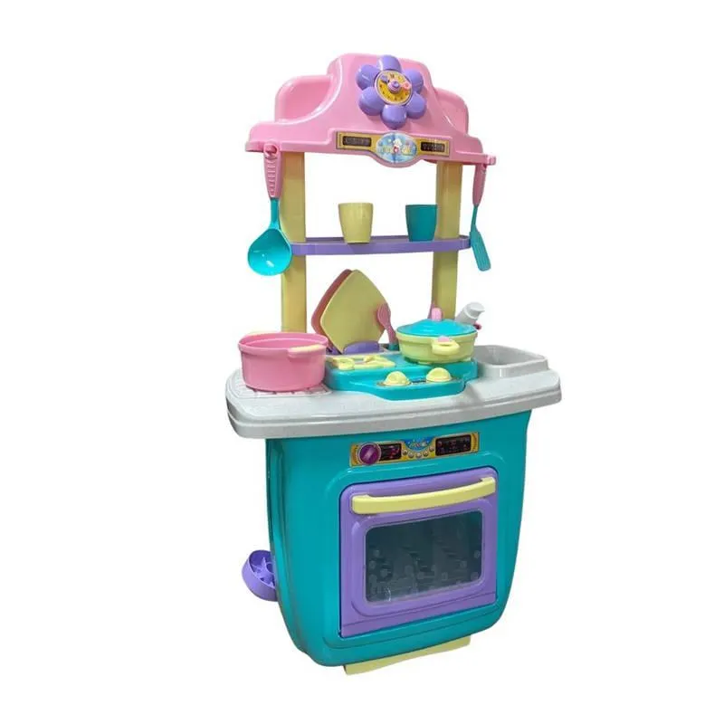 Cozinha Infantil De Brinquedo Completa Com Acessórios