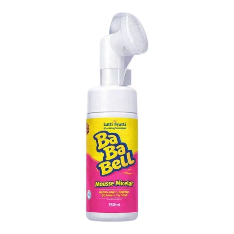 Mousse Micelar Facial Bababell Cheirinho De Chiclete 150ml