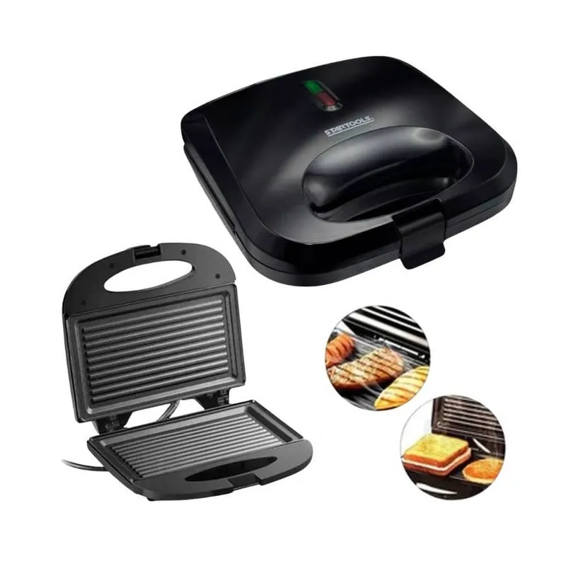 Sanduicheira Duplo Grill Elétrica 220v Antiaderente 750w