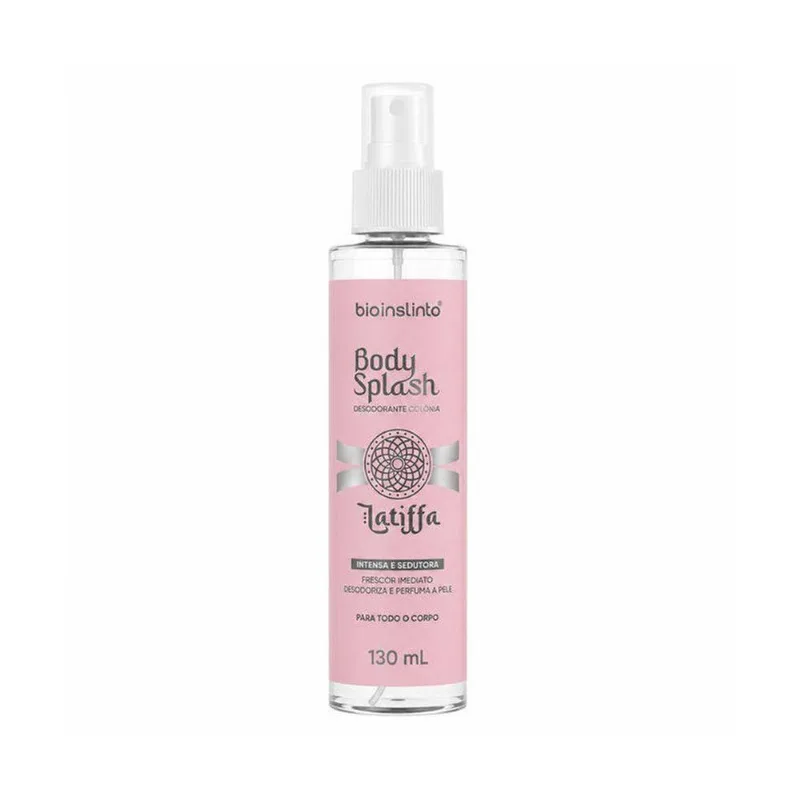 Body Splash Latiffa Unissex Desodorante Colônia Intensa 130ml Bio Instinto