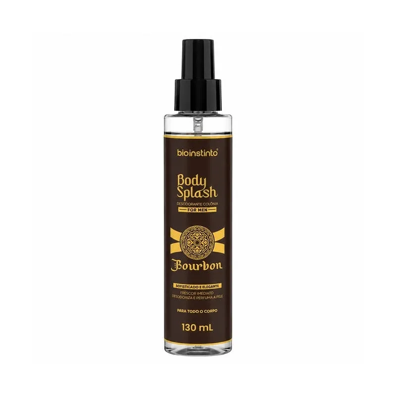 Body Splash Bio Instinto Bourbon Corporal For Men 130ml