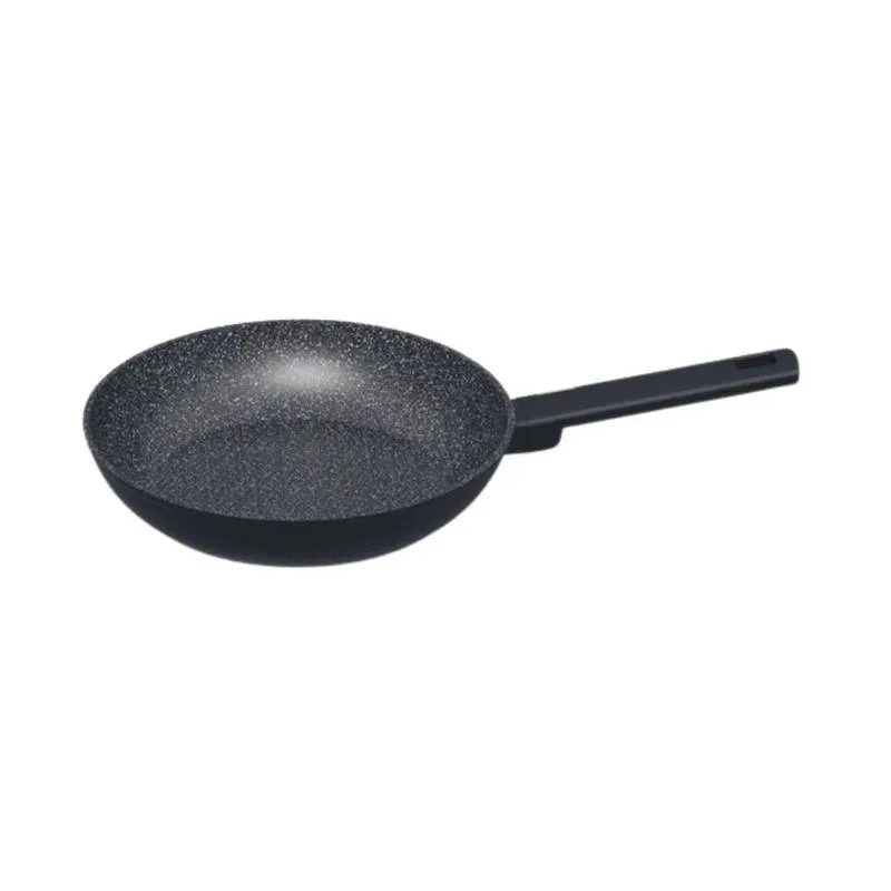 Frigideira Alumínio Preta 24cm Cerâmica com Fundo de Indução