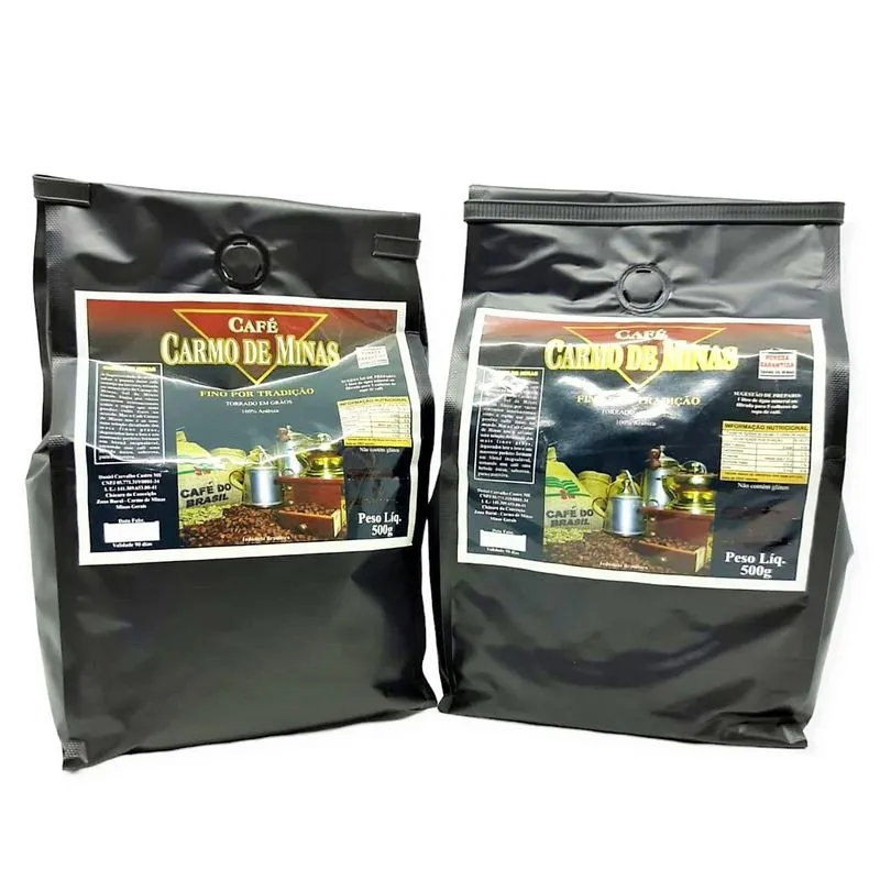 Kit Café Especial Torrado Moído Carmo De Minas 2x 500g Black
