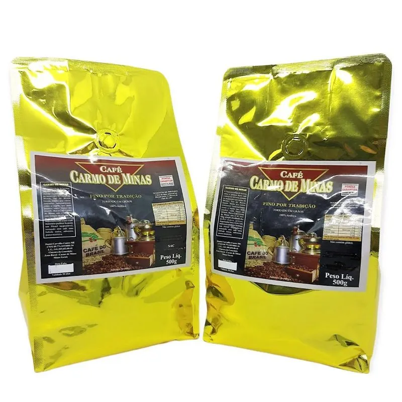 Kit Café Especial Torrado Grão Carmo De Minas 2 X 500g Gold