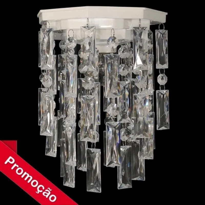 Luminária de Teto Para Quarto Lustre Plafon Decoração Moderna Iluminar Corredor Decorar Hall Iluminação para Ambiente - Miami