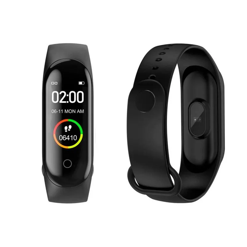 Pulseira Relógio Inteligente Smart Bracelet Rastreador Freqüência Cardíaca Pressão Arterial Esportes Fitness