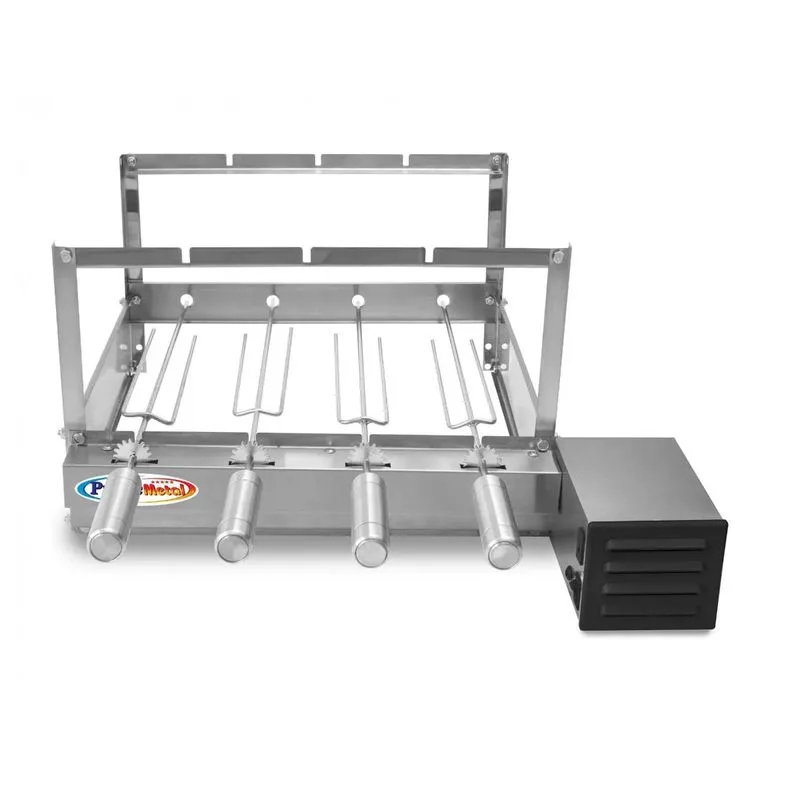 Gira Grill 4 Espetos - Direito Pm