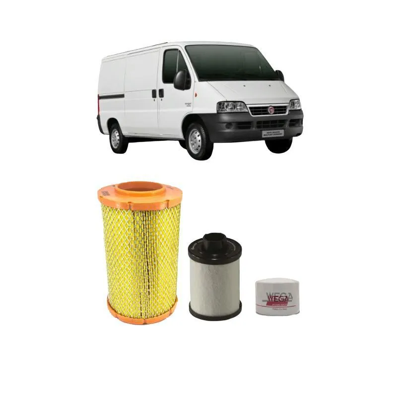 Filtros Fiat Ducato 2.3 Multijet Ar Combustivel E Óleo
