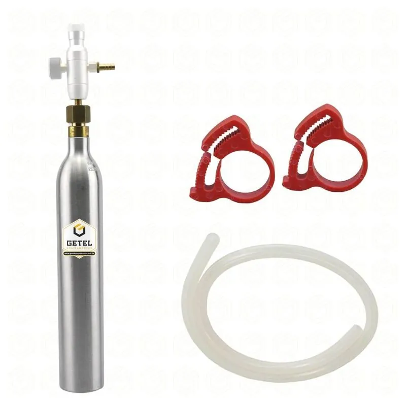 Kit Conversão Mini-growler Para Cilindro 0,4 Kg Sodastream