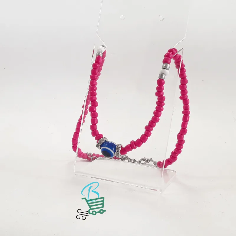 Colar Chocker de miçanga com Olho Grego Luxo e Estilo