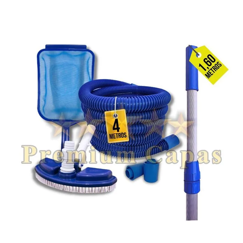 Kit Limpeza Para Piscina Inflável Estrutural Desmontável