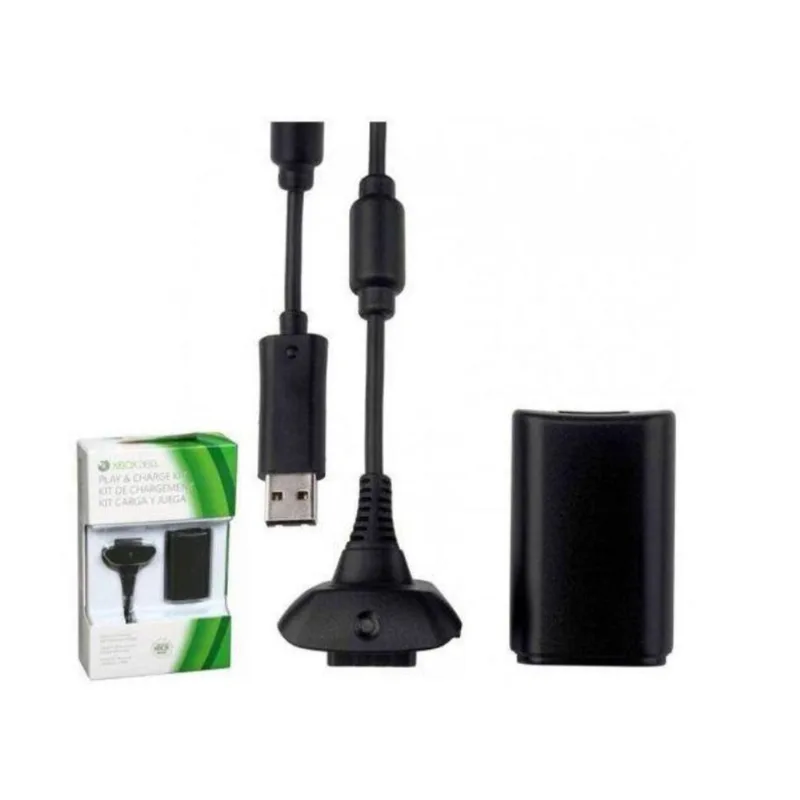 Carregador Play E Charge Controle Xbox 360