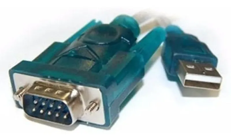 Cabo Conversor Porta Serial Rs232 Usb 2.0 Azul Db09 9 Pin - Mafua Info
