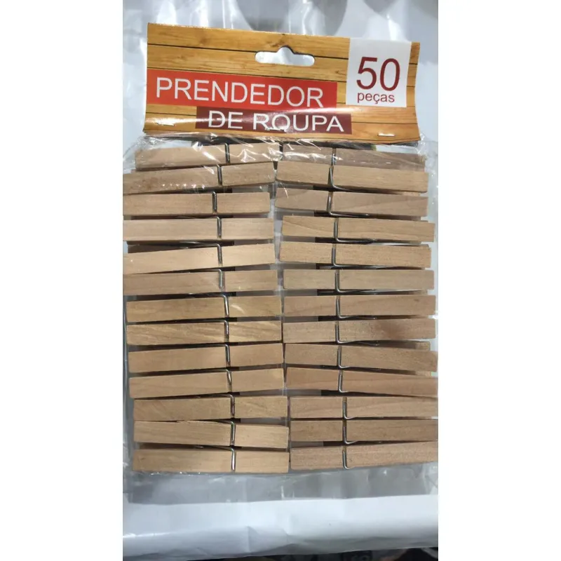 Kit 50 peças Prendedor Pregador de Roupas para Varal em Madeira Original Vintage - Mafua Info